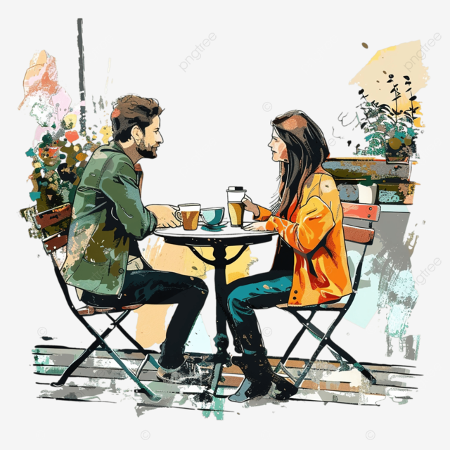 couple en terrasse
